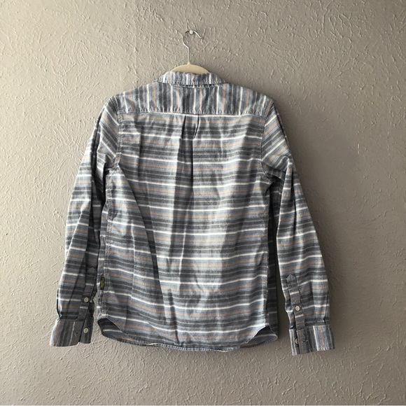 Modern Amusement Men’s Striped Button Down Shirt - Small - Picture 5 of 5